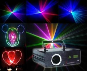 Quality 500MW Full Color Animation Laser Stage Lighting / Night Club Stage Laser Light for sale
