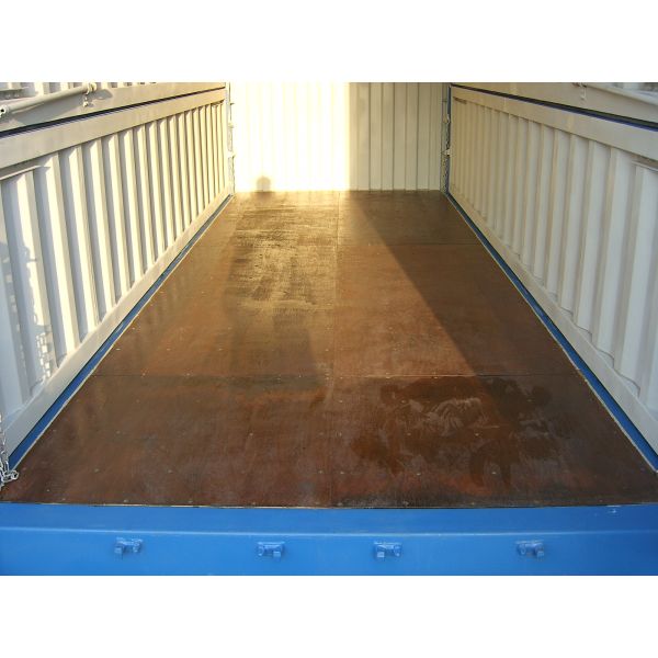 20ft Side Door Steel Dry Container ABS Ventilate Cover Double Swing High Cube Shipping Container with 20 Foot Opening