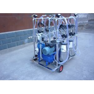 Buy cheap 4 Stainless Steel Buckets Dairy Milking Machine For Goats / Sheep from wholesalers