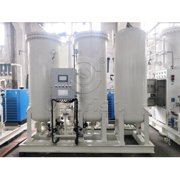 PLC Control Industrial Oxygen Concentrator / Oxygen Producing Machine 0.3~0.4 Mpa
