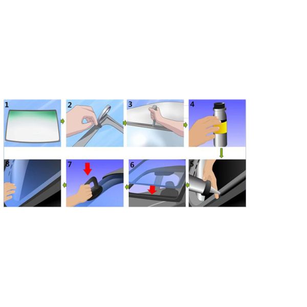 Polyurethane (PU) Adhesive Sealant Glue for Automotive Glass Bonding and Sealing