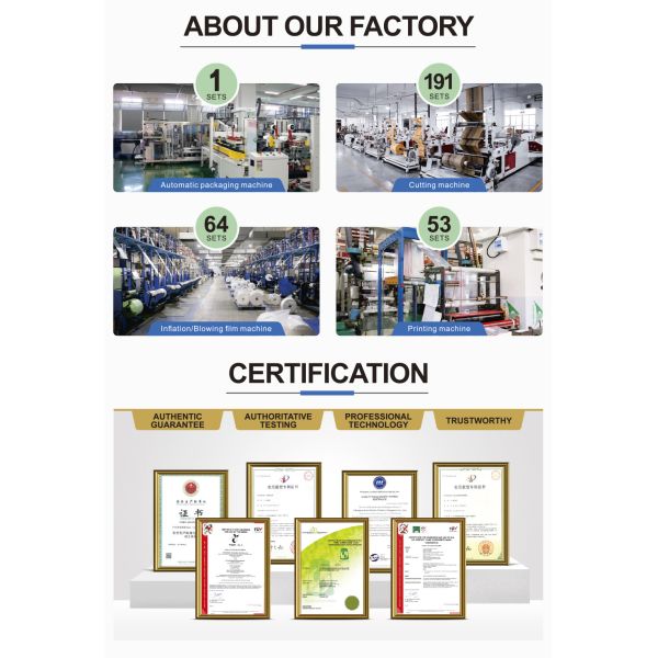 Colored Commercial Heavy Duty Flat Seal Trash Bin Plastic Garbage Trash Bag