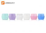 10g Cute Recyclable Plastic Cosmetic Jars Stock Available Mushroom Shaped
