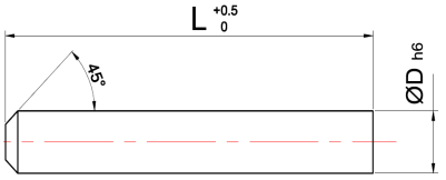 YU06 OD 4mm Carbide Ground Rods Ultrafine Grain Size For PCB Drills