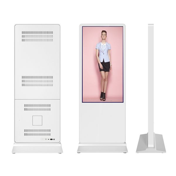 factory supply 32 inch floor stand digital signage/lcd display/advertising screen with wheel