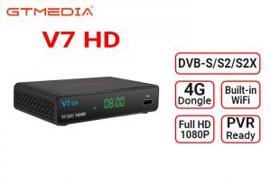 Quality TV Satellite Receiver Box DVB S2X H265 AVS CCCam Auto PowerVu Biss Built In Wifi for sale