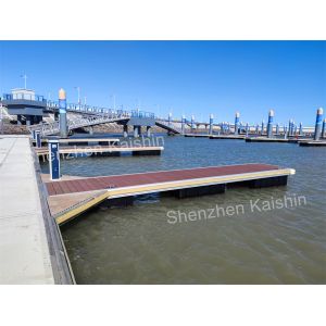 Kaishin Aluminum Alloy Marine Floating Dock Harbour Dock Pontoons