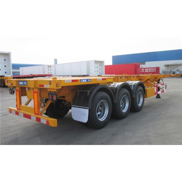 53 Feet Skeletal 2 Axle Q345B Terminal Trailer Chassis