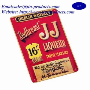 Quality Sell Tin sign,metal signs , gift signs, promotional sign-Golden Tin Co.,Limited for sale