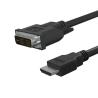 New Cable High Quality 18+1 Connector Pin Pro Cable DVI To Hd-mi Audio And Video DVI Cable Television Computer Laptop TV for sale