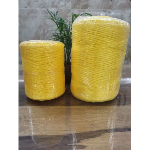 Tanzania Hotsale 2mm Pp Baler Twine 250g 500g 1000g 2000g Yellow Color