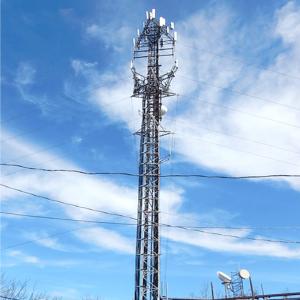 Quality Transmission Distribution Electric Cable Tower 100m High Mast Angular Steel for sale
