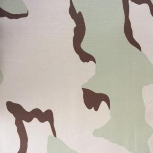 Quality Military Camo T/C Polyester Cotton Twill Fabric 240gsm for sale