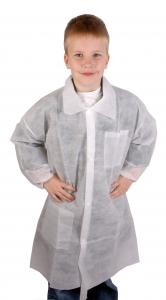 Quality Outwear Disposable Plastic Lab Coats No Stimulus To Skin For Outdoor for sale