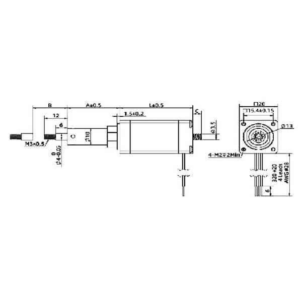 nema 8 captive linear motor