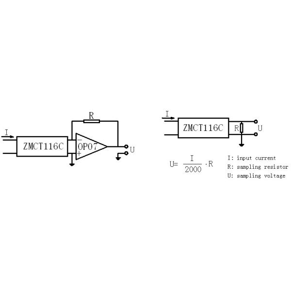 Zero Phase Ultra - Micro PCB Mount Current Transformer in Small Size