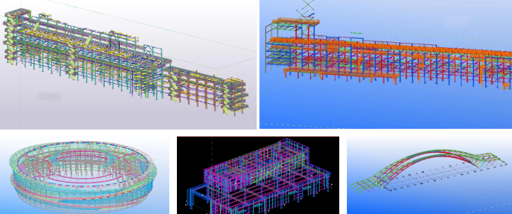 Large Scale Multi Span Steel Buildings Assembly Plant Logistics Center