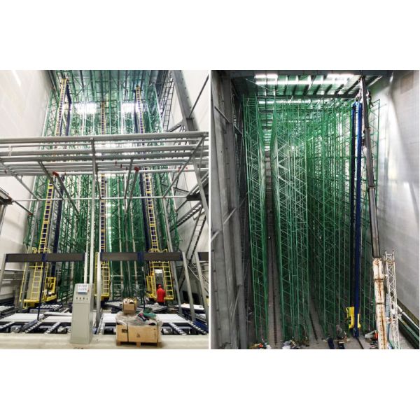Single Deep Pallet Stacker ASRS, Automatic Storage and Retrieval System