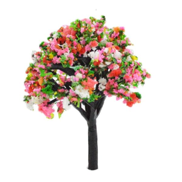 2017 New sand table 30-100mm architecture scale model coloful trees ho scale model train color trees