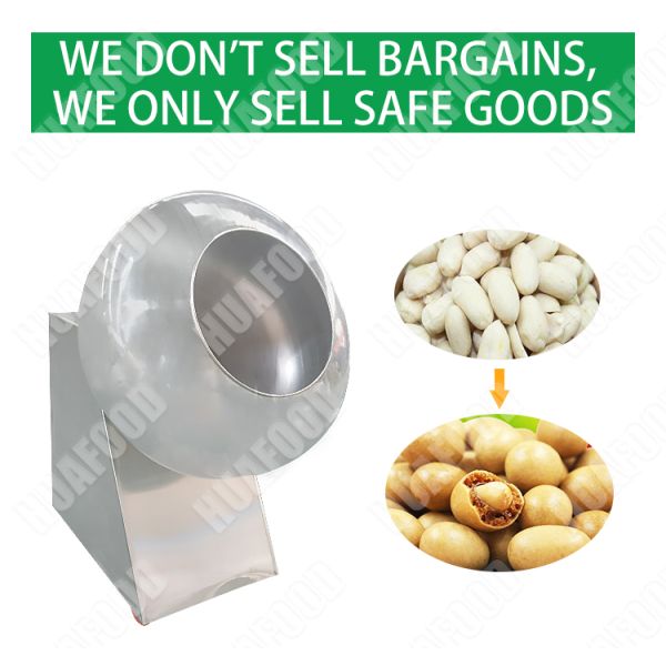 Zhengzhou manufacture peanut sugar coated tablets powder coating machine