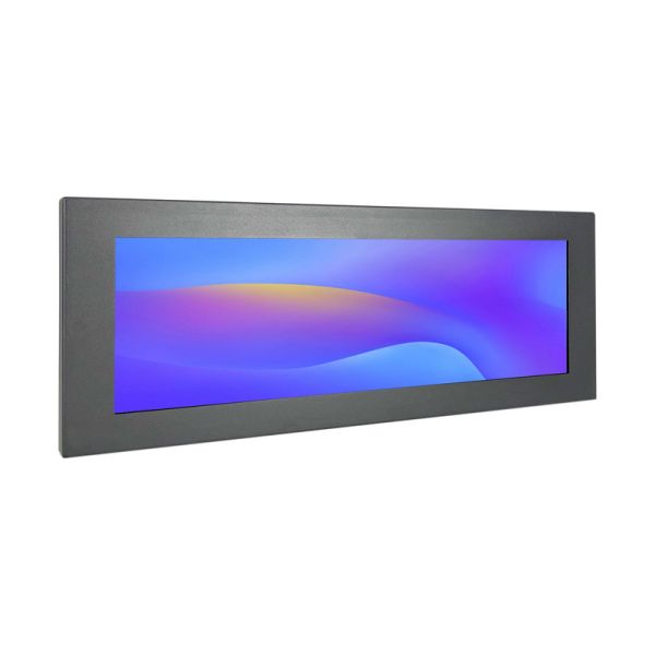 14.9 Inch Ultra Strip Wide Stretched Bar Commercial Monitor Screen Digital Signage LCD Advertising Display