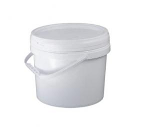 China 20cm Plastic Paint Bucket Lightweight White Five Gallon Buckets Thickened on sale