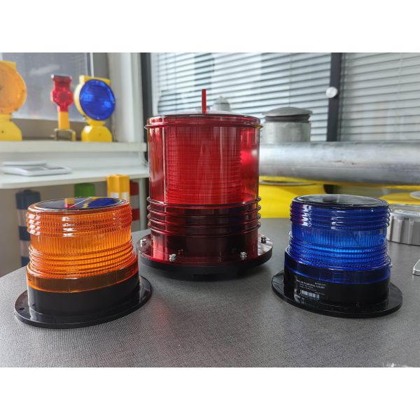 Barge Boat Solar Warning Light Marine Navigation Light