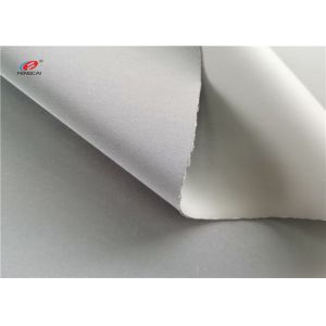 Quality Waterproof PU Warp Knitted Nylon Spandex Fabric High Elastic Protect for sale