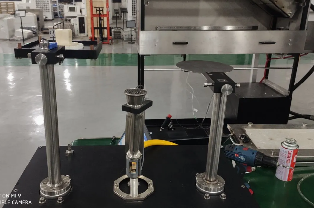 ISO 9151 EN 367 Protective Clothing Heat Transmission Tester Flame Resistance Test