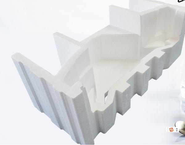 White Foam Board EPS Foam Protective Polydragon Packaging Filled With Insulation