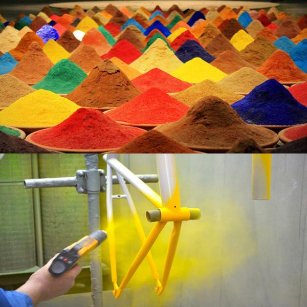 Buy Anti Corrosion Glossy Polyester Epoxy Powder Coating Spray RAL 1019 at wholesale prices