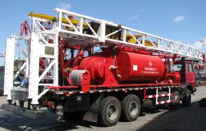 Quality ZYT5310TXJ type sand flushing workover rig for sale