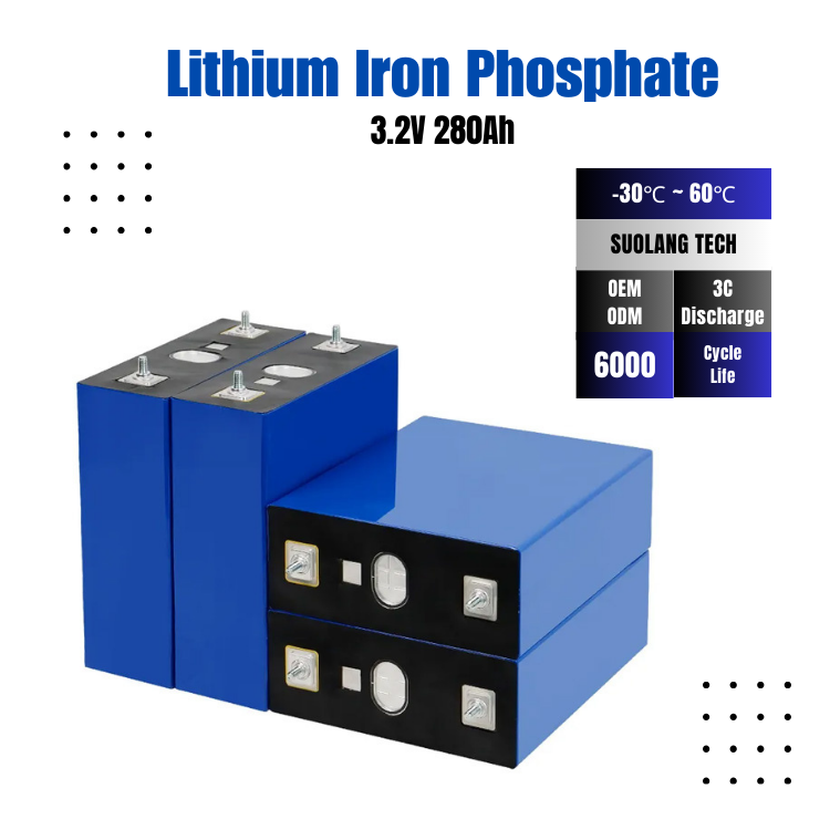LiFePo4 Battery Cell 11000 Cycles LiFePo4 Battery Cell REPT 3.2v280ah Prismatic Lithium Ion Batteries