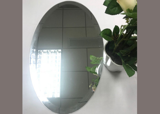 Home Decorative Silver Mirror Sheet Size Customized With Good Erosion Resistant