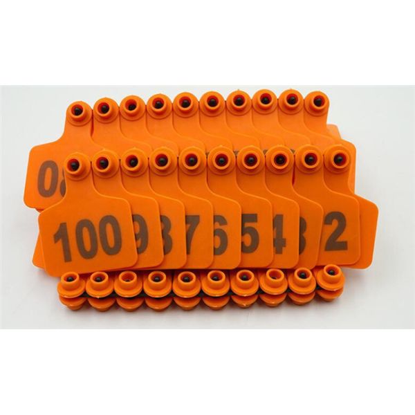 Sheep 70mm Livestock Ear Tags Identification ET-03 Plastic