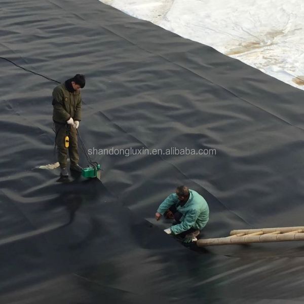 Modern Design HDPE Smooth Geomembrane Fish Pond Liner for Landfill Site 0.5mm-2.5mm