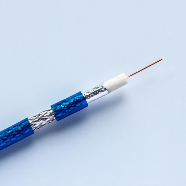 Blue Jacket RG6 CCTV Coaxial Cable Bare Copper