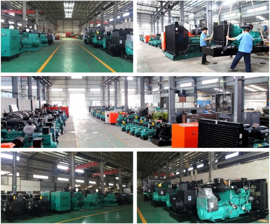 Water Cooled Mega Silent Electric Diesel Generator Three Phase Genset