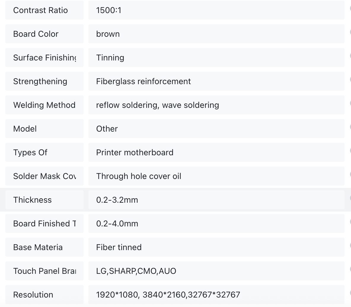 FRDM-IMX93 Fiberglass PCB Board Through Hole Cover Oil Customizable