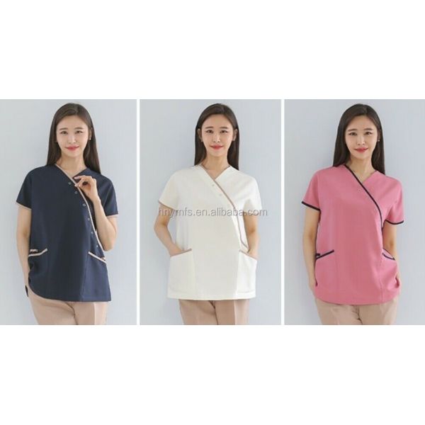 Custom Made Hotel House Keeping Chef Uniform Tops Low MOQ Quick Production