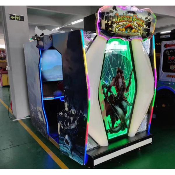 Pirate Adventure Simulator Shooting Game Machine 2 Players Realistic