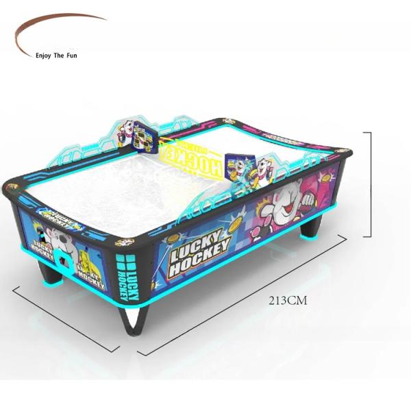 Happy Fun Coin Op 2 Players Air Hockey Game Machine For Amusement Room