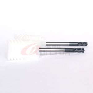China 1/323mm Extra Long Carbide End Mill For Cast Iron Aluminum Square End Mill Cutter 4Fl on sale