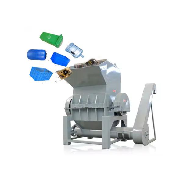 PP / PVC / PET Plastic Recycling Crusher Machine For Plastic Recycling
