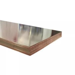 Quality 1000mm Mill Finish Brass Plate Sheet 99.90% Pure Copper Plate for sale