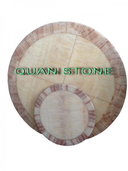 Buy Waterproof Marble Stone Countertops / Cultured Marble Vanity Tops For Restaurant at wholesale prices