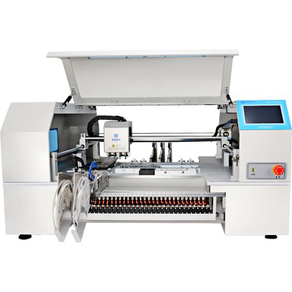 60 Feeders Benchtop SMT SMD Pick and Place Machine Auto Feeder with 2 CCD cameras