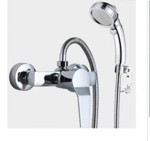 Quality Water Saving Tub And Shower Faucet Set With Handheld Shower Head Round SUS304 for sale