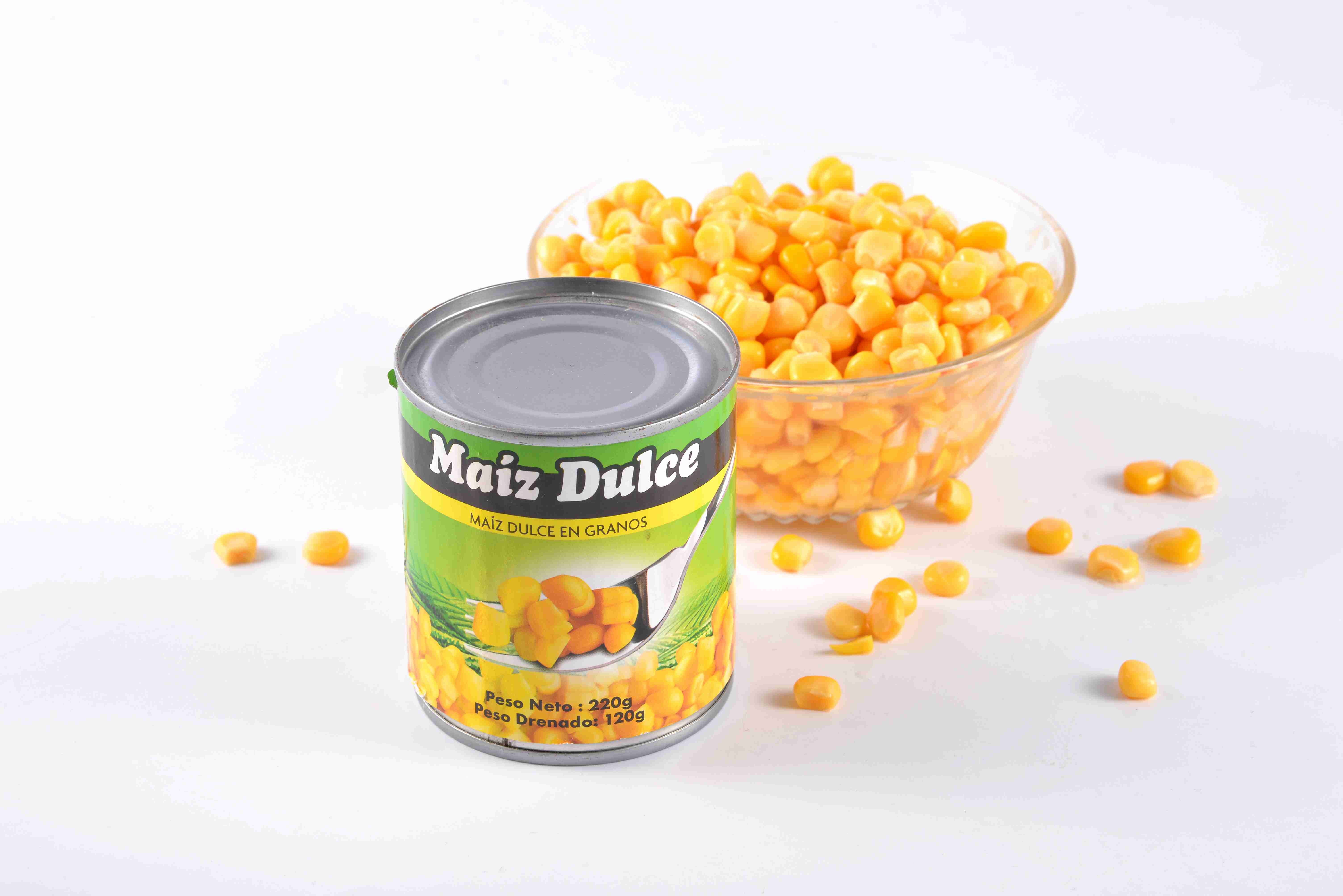 Quality Traditional High Protein Sweet Corn In Can No Preservative ISO Certification for sale
