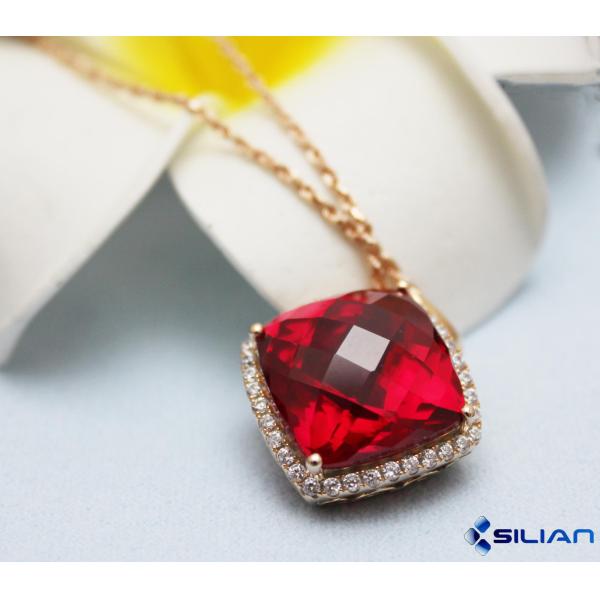 Pigeon Blood Ruby Fancy Color Sapphire 4x4mm 6x6mm